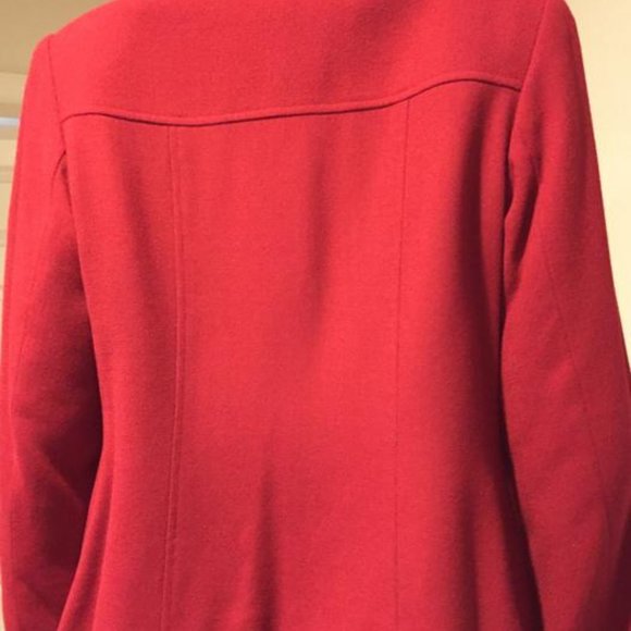 Gianni Soft Red Wool Blazer ~ Size 12Petite - Picture 3 of 4